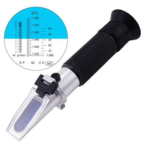 hsk-vet veterinary refractometer manual|urine refractometer scale.